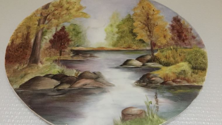 Kursus i porcelænsmaling hos Næstved Aftenskole