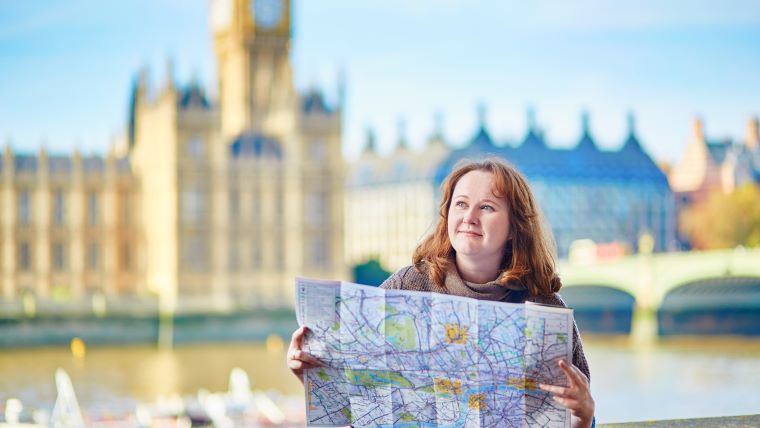 Turist engelst